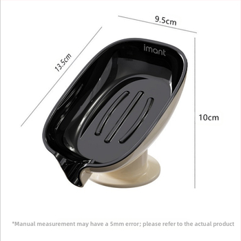 Σαπουνοθήκη Διπλής στρώσης με βεντούζα χωρίς τρύπημα, σαπουνοθήκη μπάνιου, πάγκος κουζίνας, σαπουνοθήκη χονδρικής