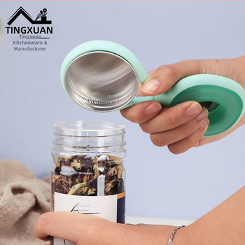 Χονδρικό νέο ανοιχτήρι μπουκαλιών σιλικόνης πολυλειτουργικό ανοιχτήρι κονσερβών τρία σε ένα αντιολισθητικό ανοιχτήρι καπακιού μπουκαλιών με βίδα
