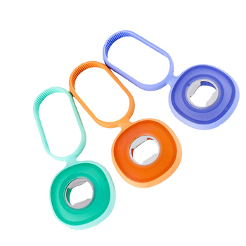 Χονδρικό νέο ανοιχτήρι μπουκαλιών σιλικόνης πολυλειτουργικό ανοιχτήρι κονσερβών τρία σε ένα αντιολισθητικό ανοιχτήρι καπακιού μπουκαλιών με βίδα