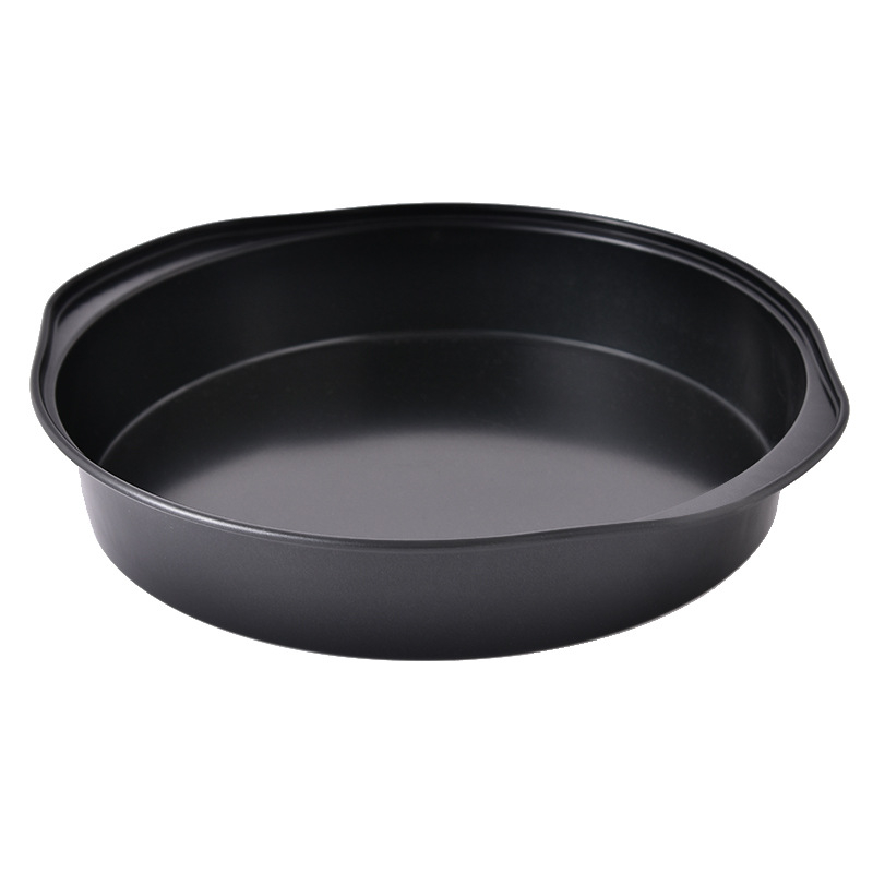 Εργοστάσιο χονδρικής 8 ιντσών αντικολλητικό binaural πίτσα ταψί ουράνιο τόξο κέικ ψησίματος ταψί μπάρμπεκιου πίτσα κουζίνα καλούπι ψησίματος