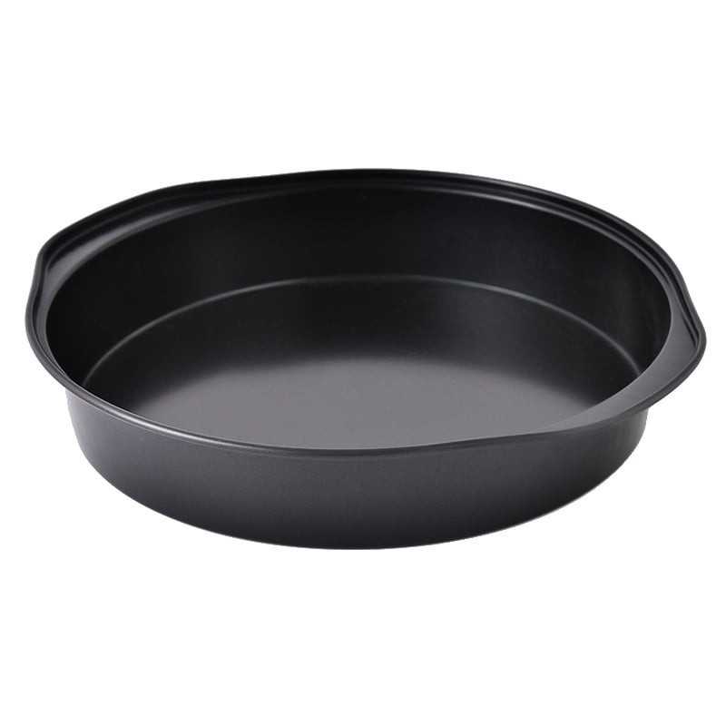 Εργοστάσιο χονδρικής 8 ιντσών αντικολλητικό binaural πίτσα ταψί ουράνιο τόξο κέικ ψησίματος ταψί μπάρμπεκιου πίτσα κουζίνα καλούπι ψησίματος