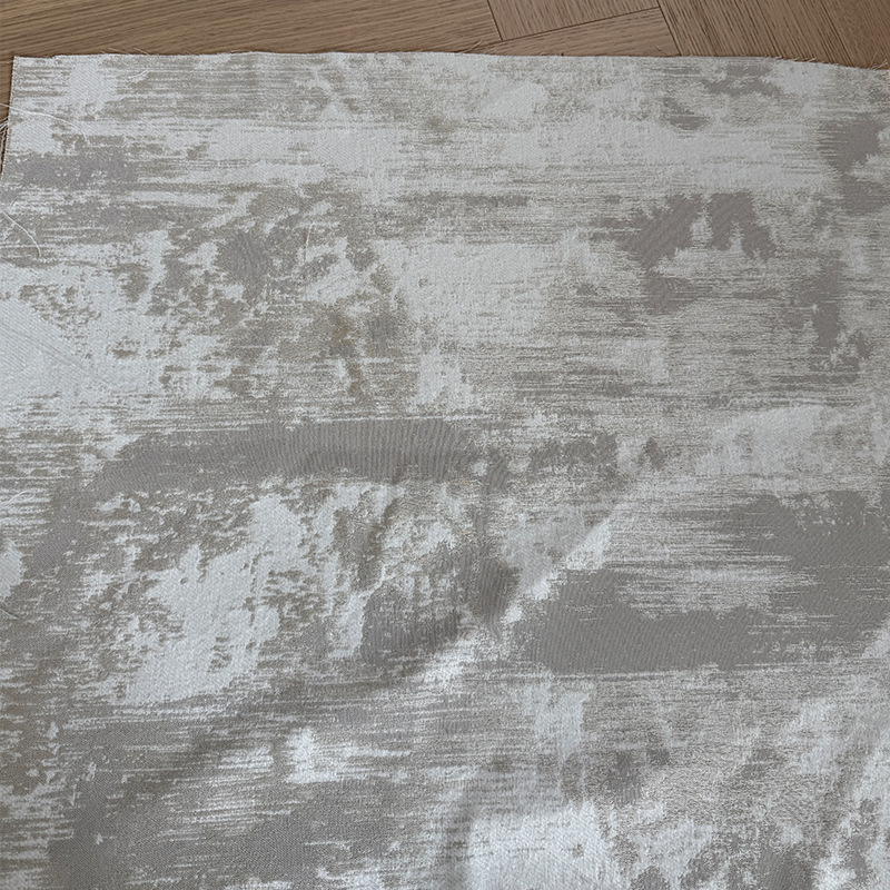 Kašmiirist kvaliteetne šenill-žakaarkardin, uus paksendatud magamistoa pimendav prantsuse kreemjas riie