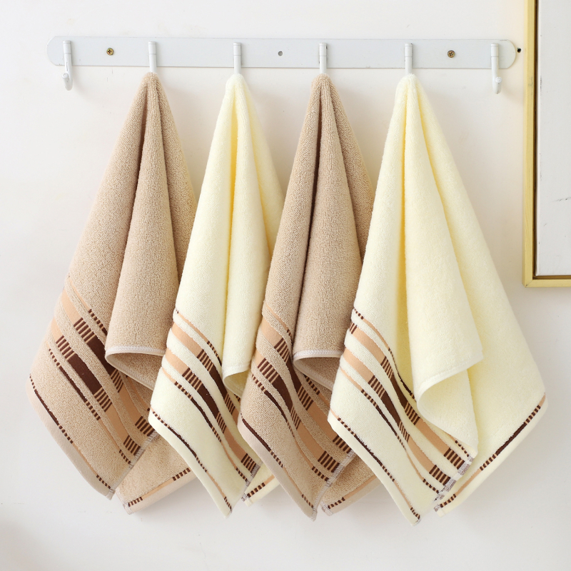 Tarpvalstybinis grynos medvilnės rankšluosčių, 4 vnt. pakuotė, europietiško stiliaus, eksportas, karštai parduodami suaugusiųjų minkšti medvilniniai rankšluosčiai veidui, prausimosi servetėlės.