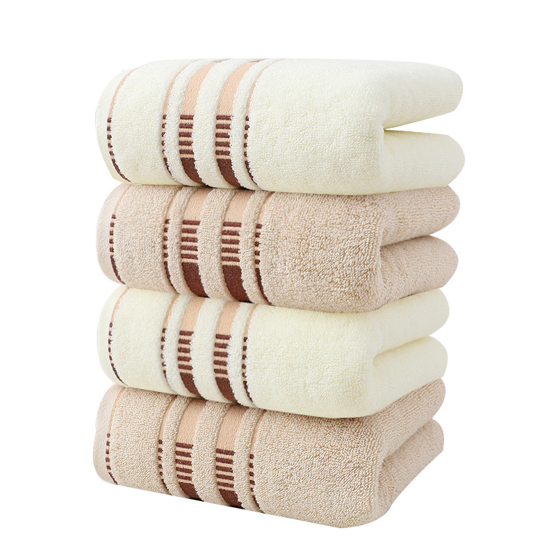 Tarpvalstybinis grynos medvilnės rankšluosčių, 4 vnt. pakuotė, europietiško stiliaus, eksportas, karštai parduodami suaugusiųjų minkšti medvilniniai rankšluosčiai veidui, prausimosi servetėlės.