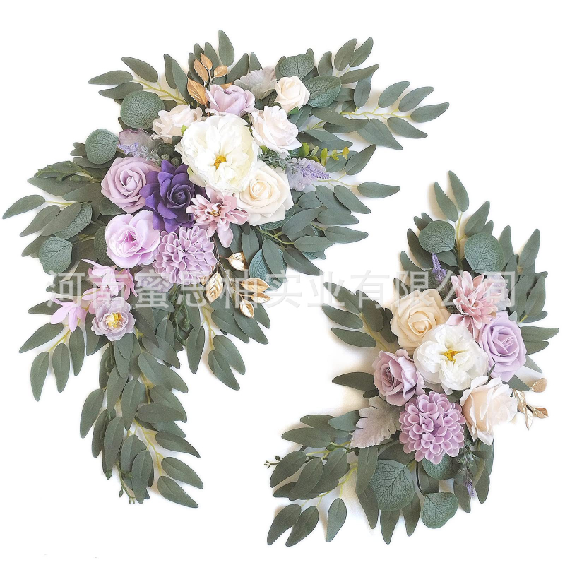 Amazoni piiriülese väliskaubanduse silt kunstlik kunstlik kunstlill tervituslill lintellill pulmapeo kaunistuste tehas hulgimüük