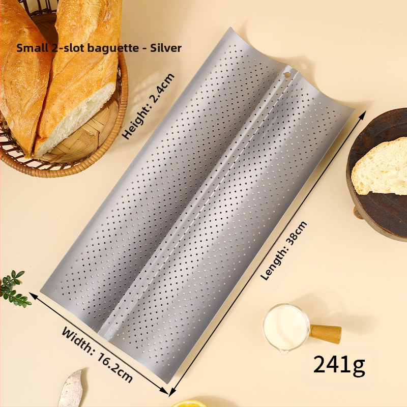 Prantsuse saia rest Prantsuse baguette baguette 4-tasane 3-tasane Prantsuse baguette baguette küpsetusplaat vorm mittenakkuva taina küpsetusvorm