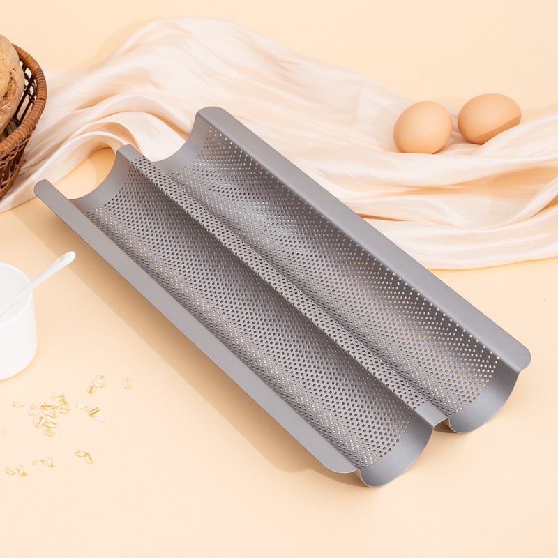 Prantsuse saia rest Prantsuse baguette baguette 4-tasane 3-tasane Prantsuse baguette baguette küpsetusplaat vorm mittenakkuva taina küpsetusvorm