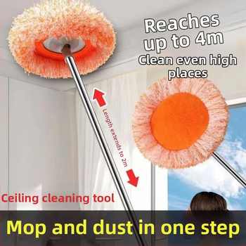 Saulėgrąžų šluostė daugiafunkcinė saulėgrąžų apvali valymo lubų valymo buitinė didmeninė prekyba tingine šluoste