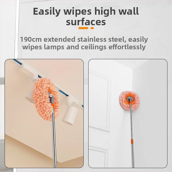 Saulėgrąžų šluostė daugiafunkcinė saulėgrąžų apvali valymo lubų valymo buitinė didmeninė prekyba tingine šluoste