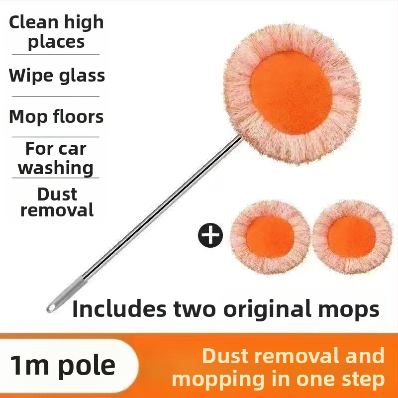 Saulėgrąžų šluostė daugiafunkcinė saulėgrąžų apvali valymo lubų valymo buitinė didmeninė prekyba tingine šluoste