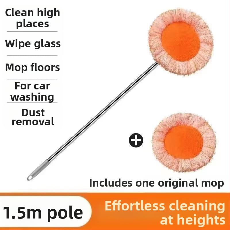 Saulėgrąžų šluostė daugiafunkcinė saulėgrąžų apvali valymo lubų valymo buitinė didmeninė prekyba tingine šluoste