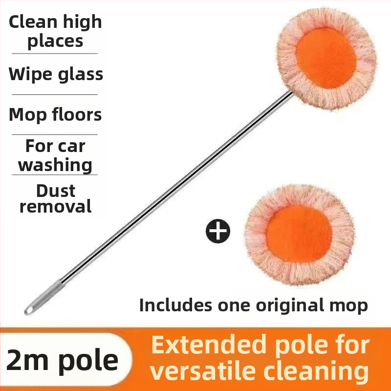 Saulėgrąžų šluostė daugiafunkcinė saulėgrąžų apvali valymo lubų valymo buitinė didmeninė prekyba tingine šluoste