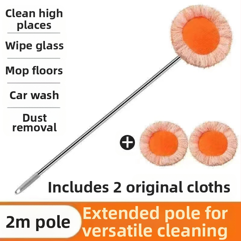 Saulėgrąžų šluostė daugiafunkcinė saulėgrąžų apvali valymo lubų valymo buitinė didmeninė prekyba tingine šluoste