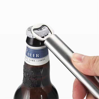 Ανοιχτήρι κονσερβών από ανοξείδωτο ατσάλι με μονή λαβή, χειροκίνητο άνοιγμα καπακιού, μαχαίρι κονσερβών, εργαλείο κουζίνας πολλαπλών λειτουργιών, ανοιχτήρι μπουκαλιών