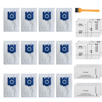 Подходящ за прахосмукачки Miele Gn Series S Series S8/C1/C2/C3 Аксесоари Fjm Торбички за прах Консумативи