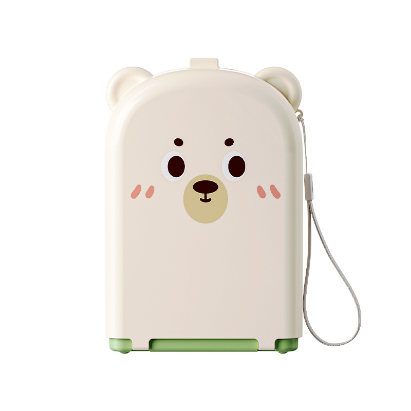 Nešiojamas kūdikių buteliukų šepetėlis puodelių šepetėlis silikoninis valymo šepetėlis naujagimio valymo šepetėlio laikymo dėžutė kelioninis kostiumas