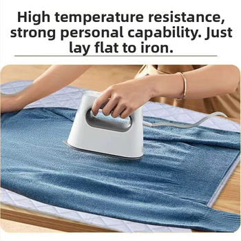 Tiesioginis gamyklos tiekimas. Tarpvalstybinis naujas sulankstomas buitinis nešiojamas šilumą izoliuojantis medvilninis aukštos temperatūros lyginimo lenta. Lyginimo kilimėlis.