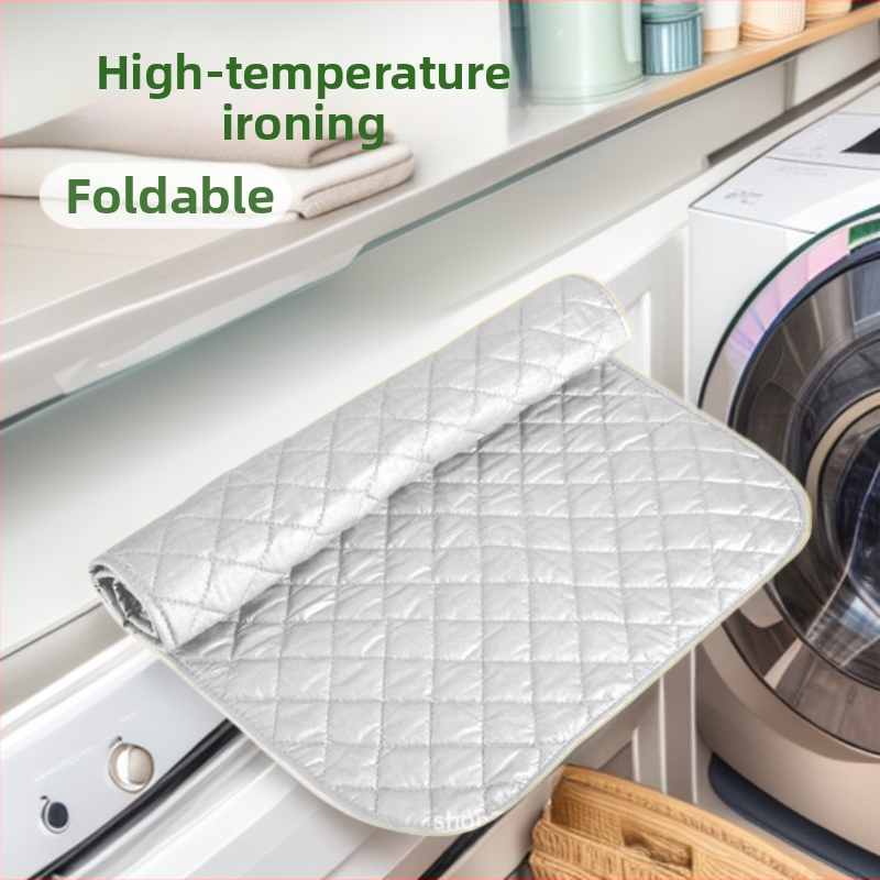 Tiesioginis gamyklos tiekimas. Tarpvalstybinis naujas sulankstomas buitinis nešiojamas šilumą izoliuojantis medvilninis aukštos temperatūros lyginimo lenta. Lyginimo kilimėlis.