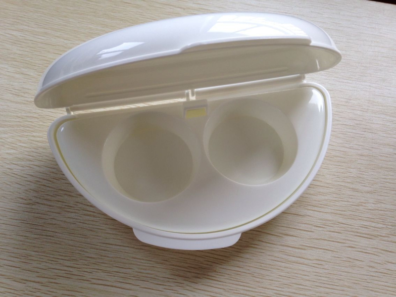 Ar omletes šķīvi mikroviļņu krāsns olu tvaicētājs mikroviļņu krāsns olu maisiņa šķīvis plastmasas olu tvaicētājs pārrobežu karsts