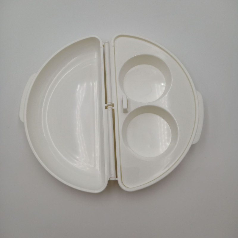 Omletiplaadiga mikrolaineahju munaauruti mikrolaineahju munakoti taldrikuga plastmunaauruti piiriülene kuum