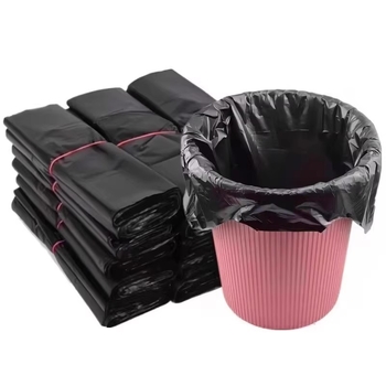 Liels atkritumu maiss, liels, biezs, nav viegli saplēšams, mājsaimniecības pārnēsājamais virtuves maiss, komerciāla veste, plastmasas maisiņš, partija