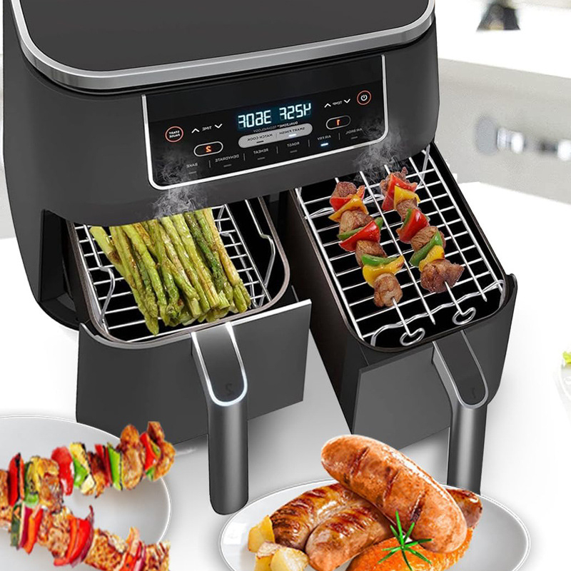 Amazon Explosions Square õhufritüüri grillülikond koos küpsetusprooviga õhufritüüri grillvõrk aurutusrestiga grill