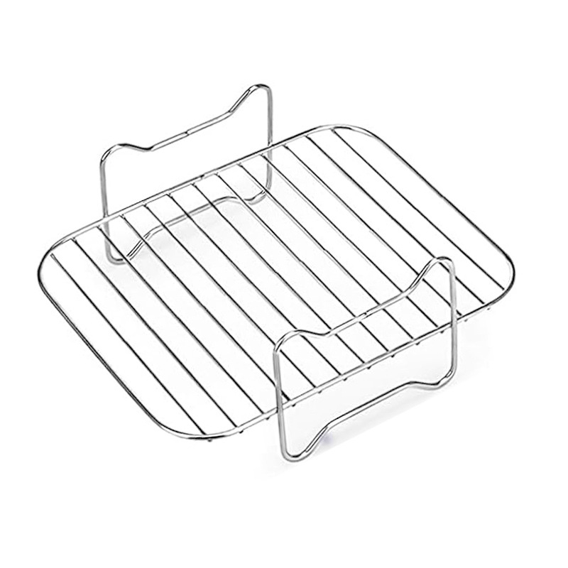 Amazon Explosions Square õhufritüüri grillülikond koos küpsetusprooviga õhufritüüri grillvõrk aurutusrestiga grill