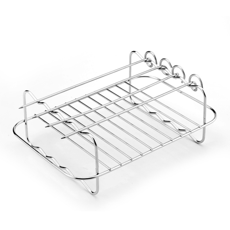 Amazon Explosions Square õhufritüüri grillülikond koos küpsetusprooviga õhufritüüri grillvõrk aurutusrestiga grill