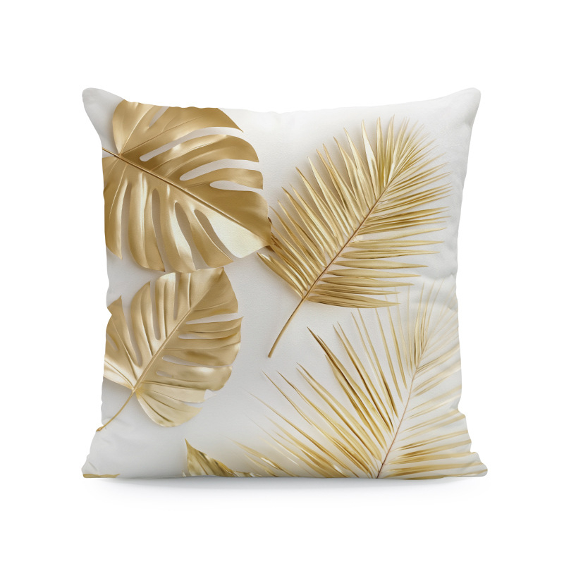 Калъфка за възглавница с бохемско цвете, абстрактна растителна калъфка за възглавница, декорация на стая с квадратен диван, хол, спалня