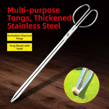 Nerūdijančio plieno ugnies žnyplės, sutankintos, dantytos, neslystančios, sanitarinės replės, sanitarijos, tualeto rinkiklis, buitinės, pamušalu dengtos, anglies pluošto žnyplės