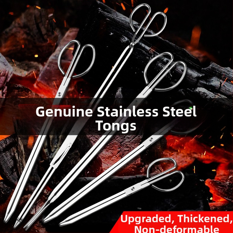 Kliješta za vatru od nehrđajućeg čelika s zadebljanim nazubljenim neklizajućim sanitarnim kliještama, sanitarna kliješta za WC školjke, kućanska kliješta s ugljičnom podlogom