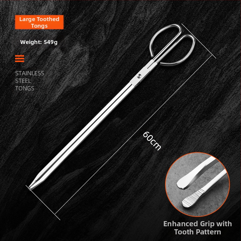 Nerūdijančio plieno ugnies žnyplės, sutankintos, dantytos, neslystančios, sanitarinės replės, sanitarijos, tualeto rinkiklis, buitinės, pamušalu dengtos, anglies pluošto žnyplės