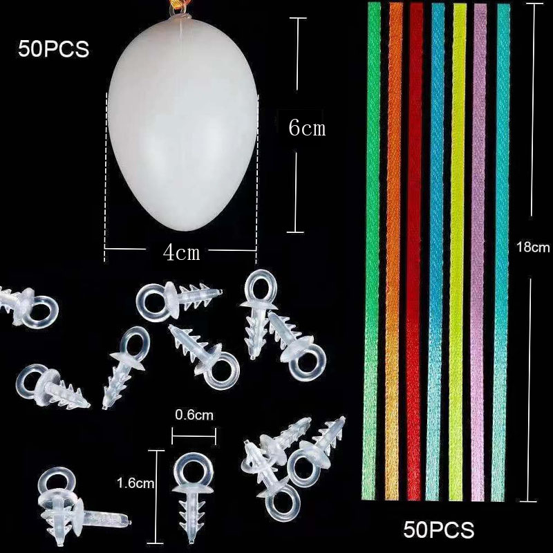 50 tükki valgeid värvilisi kunstmune, plastmassist munakoored, lasteaia käsitööna valminud graffiti lihavõttemunad