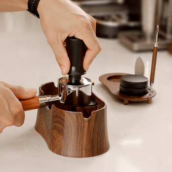 Kohvipulbri ämber ABS-plastist täispuidust koputatav ämber väike räbuämber kohvikäepidemega multifunktsionaalne pulbrihoidik