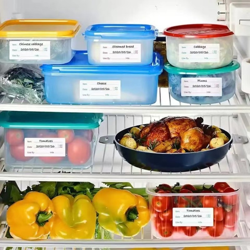 Sprogstamoji „Amazon“ šaldytos etiketės maisto klasifikavimo etiketė, vandeniui atspari, aliejui atspari šaldyta lipni etiketė