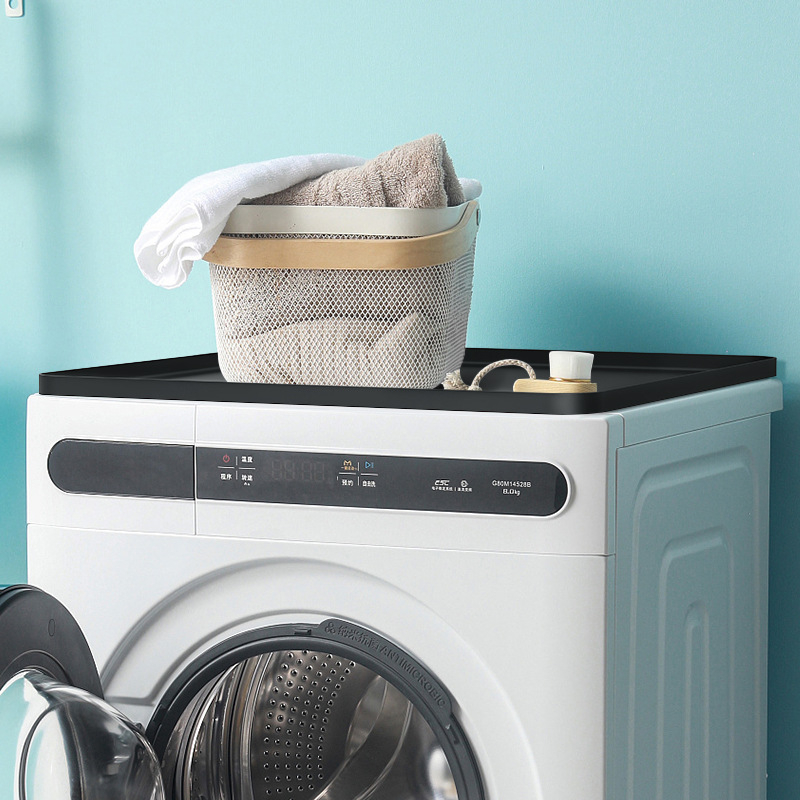 Naujas tarpvalstybinis silikoninis skalbimo mašinos apsauginis kilimėlis, skalbimo mašinos viršutinis laikymo kilimėlis, skalbimo mašinos kilimėlis