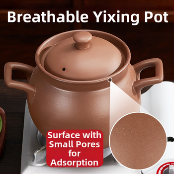 Kangyashun lilla liivapott lahtise leegiga kõrge temperatuurikindel glasuurimata pajaroog gaasipliidil spetsiaalne majapidamissupipajaroog 3-4 inimesele