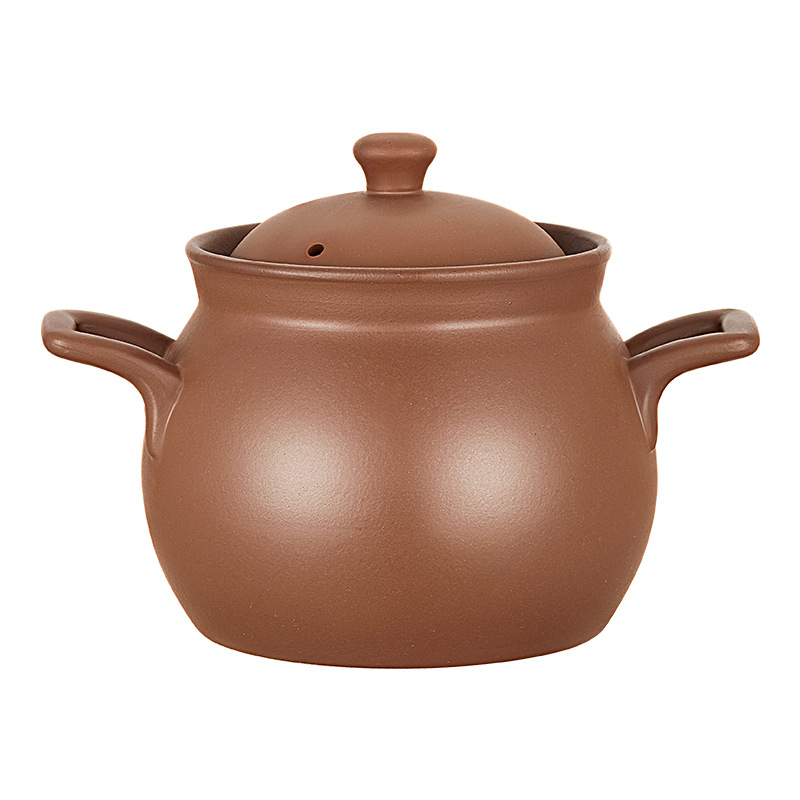 Kangyashun lilla liivapott lahtise leegiga kõrge temperatuurikindel glasuurimata pajaroog gaasipliidil spetsiaalne majapidamissupipajaroog 3-4 inimesele