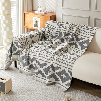 Kanapéhuzat, szövet törölköző, beépített betétekkel, skandináv kanapétakaró-huzat, all-inclusive univerzális huzat, porálló, univerzális minden évszakhoz