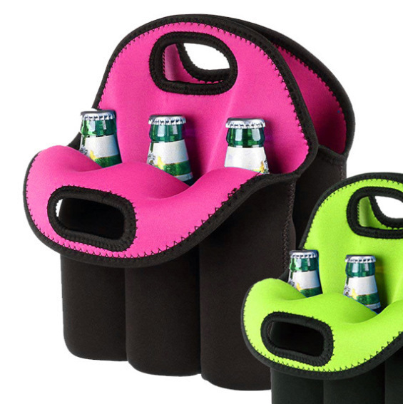 Mitmevärvilised õuejoogid, joogid, kaasaskantav pudelikott, 6-osaline õllekott, veini piknikukott, kukkumisvastane kaitse