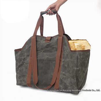 Veekindel metsaraiekott, eriti suur küttepuude transpordikott, telkimis- ja välitingimustes kasutatavate hoidikutega transpordikott, puidust lõuendkott