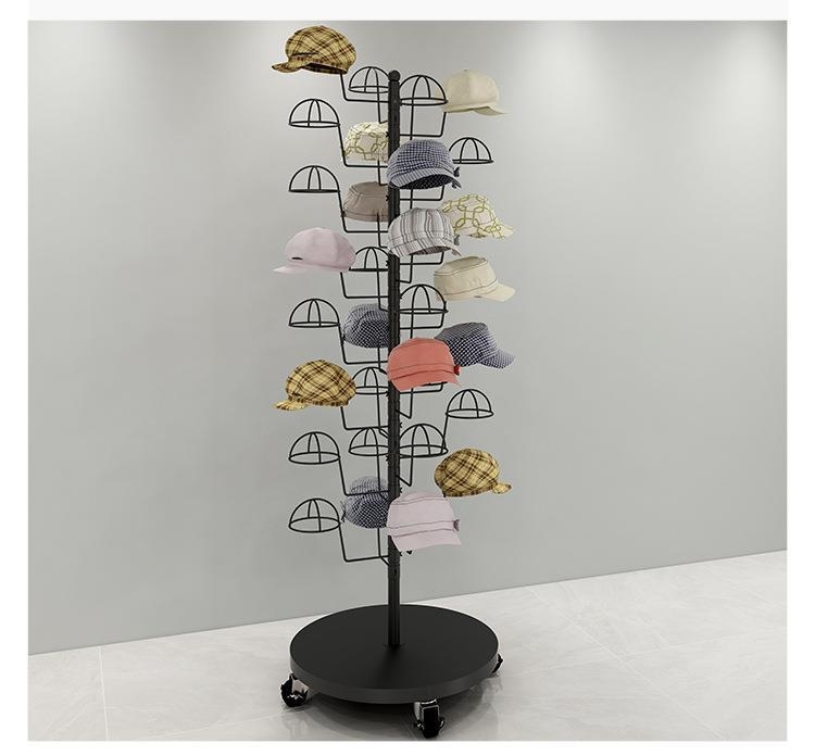 Стойка за шапки, подова стойка за дрехи за съхранение на дрехи, детска закачалка за бебешки шапки, многослойна, златна, висяща рафт за шапки