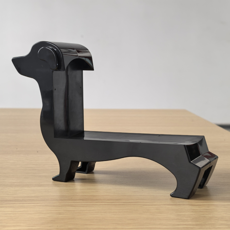 Piiriülene uus loominguline punase veini pudelihoidja, Wachshundi koerapudeliriiul, veiniriiul, punase veini riiul, töölaua kaunistused