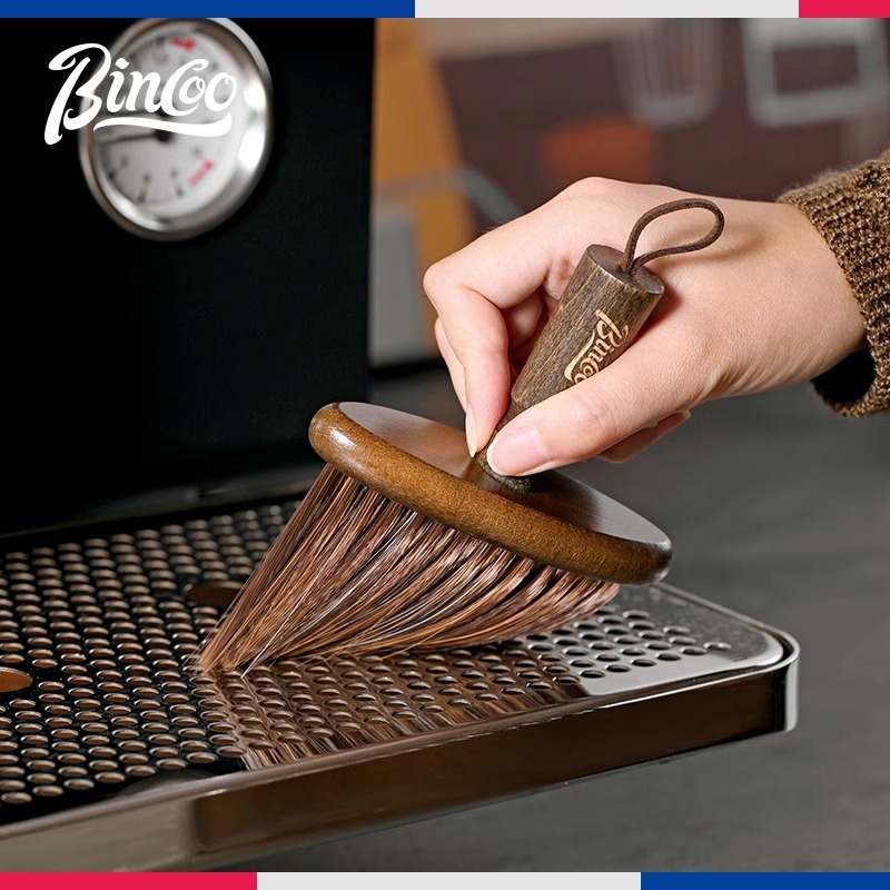 Bincoo kohvimasina hari kohvihari baarileti kohvipulbri puhastushari kohvitööriist räbupulbri puhastushari