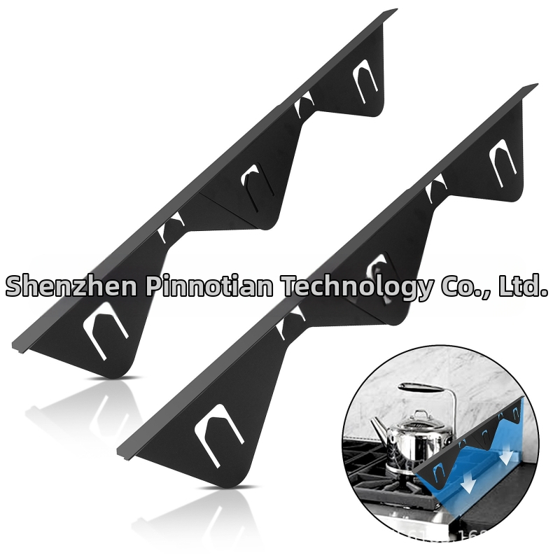 2 чифта уплътнителни плочи от неръждаема стомана, регулируеми телескопични капаци за празнина на котлона