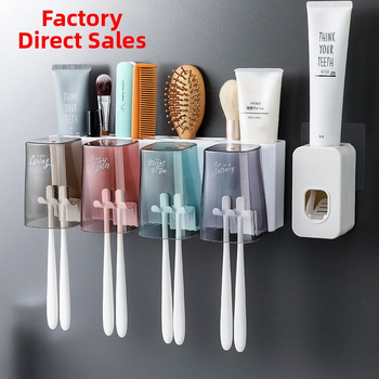 Dantų šepetėlių stovo rinkinys, daugiafunkcis dantų šepetėlio puodelis, buitinis dantų puodelis, burnos skalavimo skysčio puodelis, dantų pastos spaustukas be perforatoriaus, artefaktas