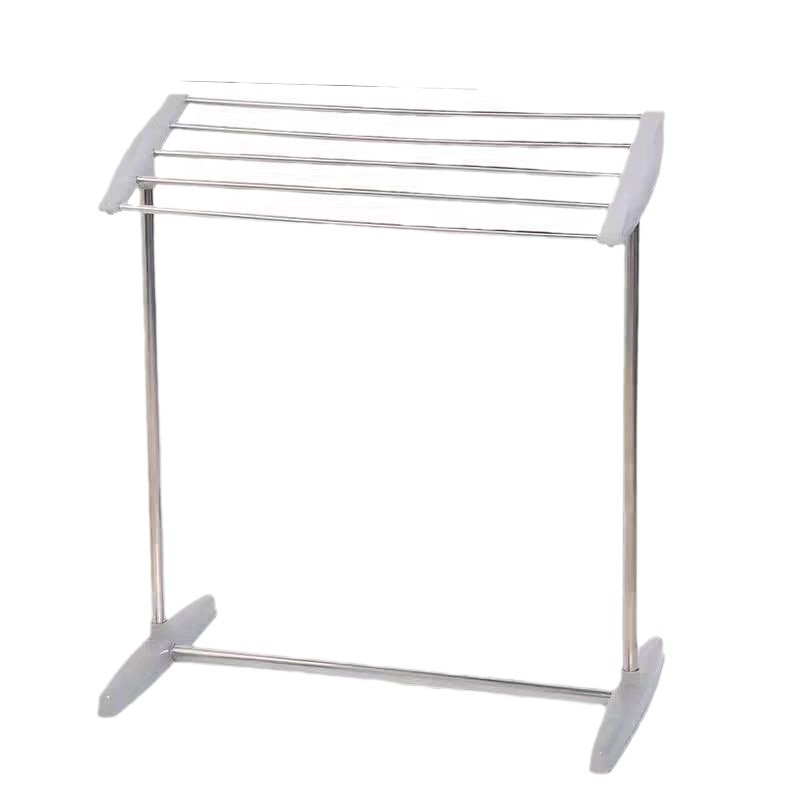 Roostevabast terasest põrandaga kahekihiline ühekorruseline rõdu siseruumides kokkupandav käterätikuivati kuivatusrest