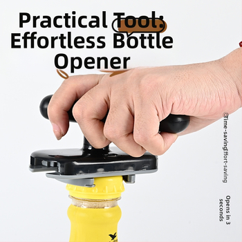 Πολυλειτουργικό ανοιχτήρι μπουκαλιών οικιακών συσκευών κουζίνας πρακτικό ανοιχτήρι βάζων αντιολισθητικό βιδωτό καπάκι