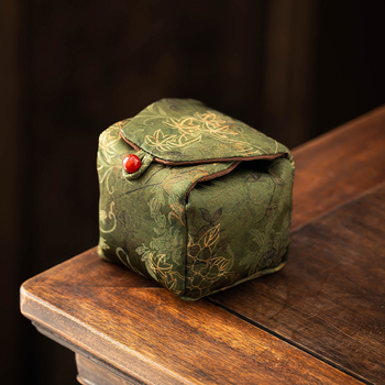 „Xiangyun“ siūlų arbatos puodelių laikymo maišelis, nešiojamas arbatos puodelių laikymo maišelis, „Kung Fu“ kelioninis audinys