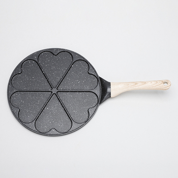 Praepann, piiriülene südamekujuline mittenakkuva panniga, hommikusöögi küpsetuspann, lameda põhjaga plaat, grillplaat, gaasipliit, induktsioonpliit, Banji pott, hulgimüük